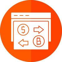 Internet currency Vector Icon Design