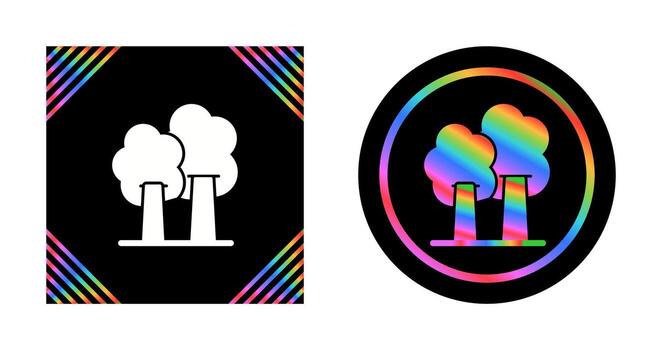 icono de vector de árboles