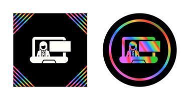Subscriber Model Vector Icon