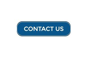 new contact us modern, website, click button, level, sign, speech, bubble  banner, vector