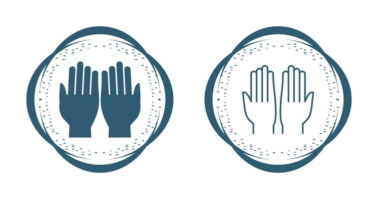 Praying Hands Vector Icon