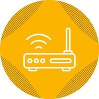 Wi-Fi Router Vector Icon