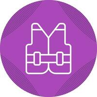 Reflective vest Vector Icon