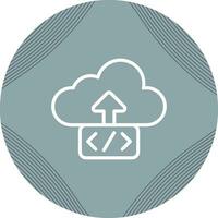 Cloud Deployment Vector Icon
