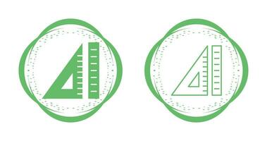 Ruler and Set Squate Vector Icon