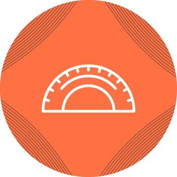 Protractor Vector Icon