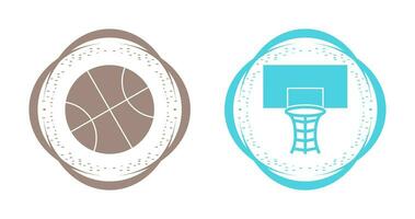 Basketball Hoop Vector Icon