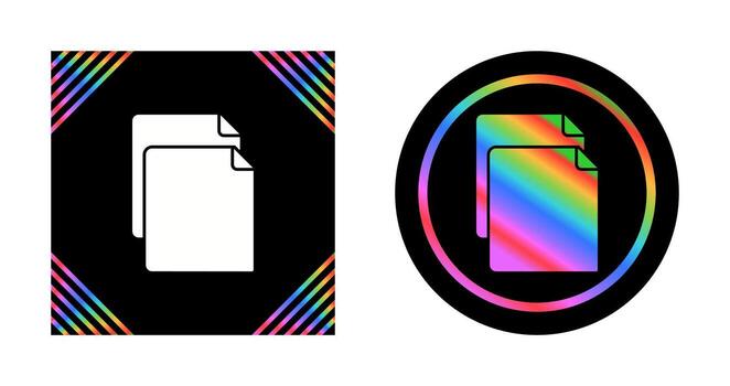 icono de vector de documento