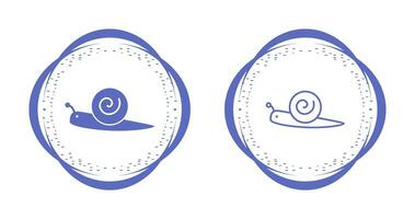 icono de vector de caracol