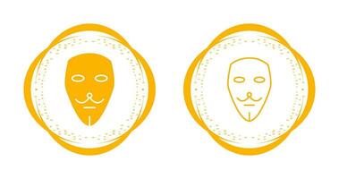 Two Masks Vector Icon