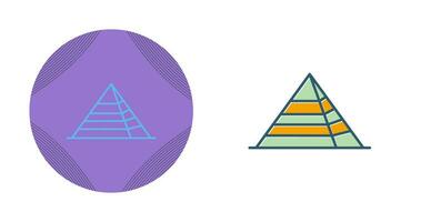 Pyramid Vector Icon