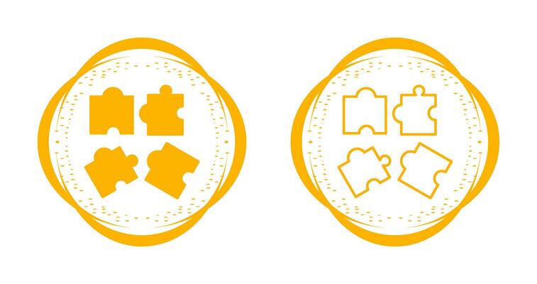 Puzzle Vector Icon