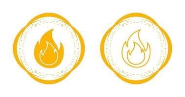 Flame Vector Icon