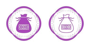 Money Bag Vector Icon