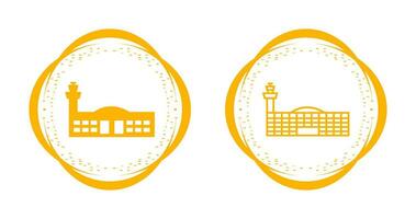 Airport Building Vector Icon