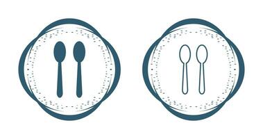 Spoons Vector Icon