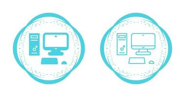 Computer Vector Icon