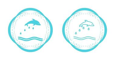 Dolphin Vector Icon