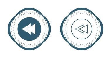 Previous Track Vector Icon