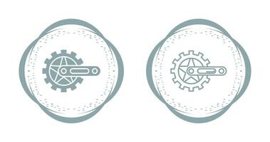 Crankset Vector Icon