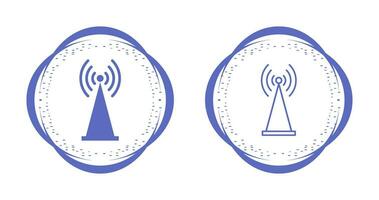 icono de vector de antena