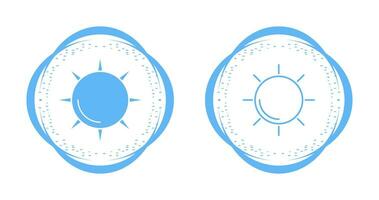 Sun Vector Icon