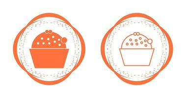 Cup Cake Vector Icon