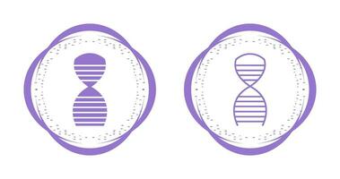 icono de vector de estructura de adn