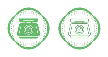 Weight Scale Vector Icon