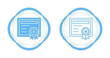 Certificate Vector Icon