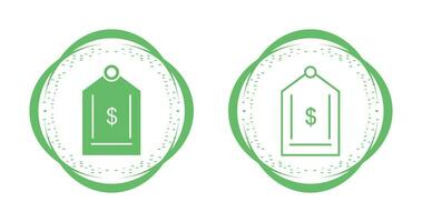 Dollar Tag Vector Icon