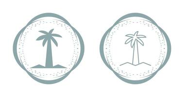 Coconut Tree Vector Icon