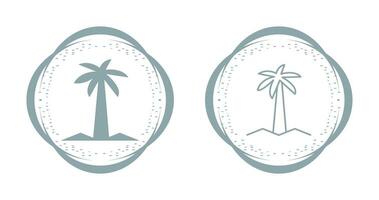 Coconut Tree Vector Icon