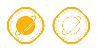 Saturn Vector Icon