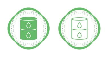 Oil Barrel Vector Icon