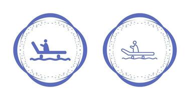 Riding Sled Vector Icon