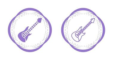 icono de vector de guitarra eléctrica