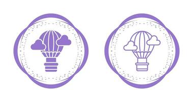 Hot Air Balloon Vector Icon