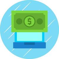 Online money Vector Icon Design