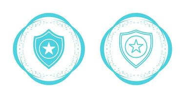 Police Badge Vector Icon