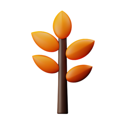 Orange Leaf PNGs for Free Download