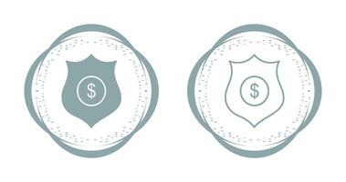 Dollar Badge Vector Icon