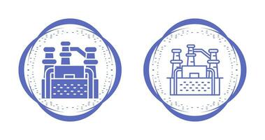 icono de vector de energía geotérmica