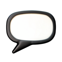 Speech Bubble Message  AI Generative png