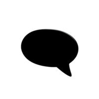 Speech Bubble Message  AI Generative png