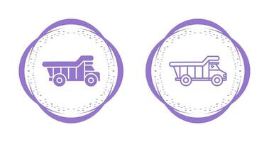 Dump Truck Vector Icon