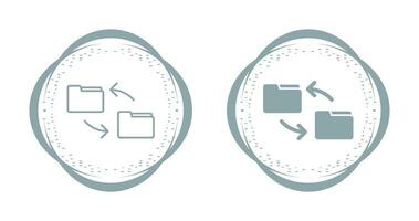 File Transfer Vector Icon