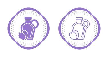 icono de vector de aceite de oliva