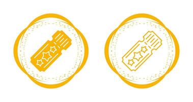 Ticket Vector Icon