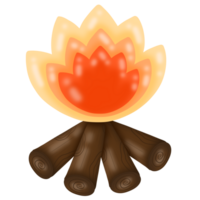 l'automne éléments illustration de feu png